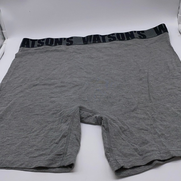 Watson’s Men’s Boxer Briefs Size XL Solid Grey New - Picture 5 of 9